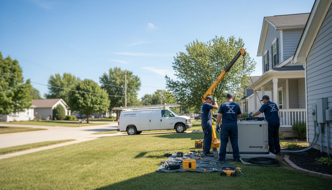 Generator Installation in Dalton City, IL near me